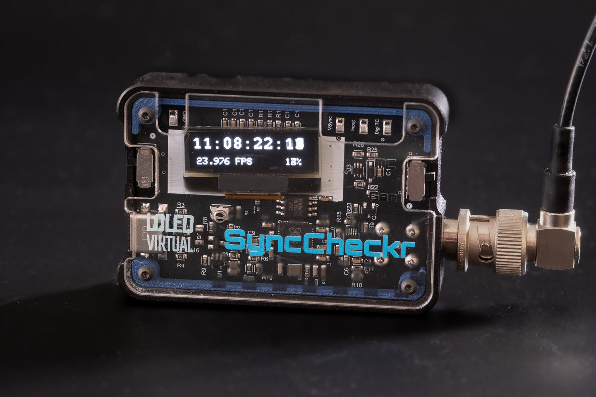 Genlock Multicoder LOLED Virtual | SyncCheckr Timecode & Genlock Tool