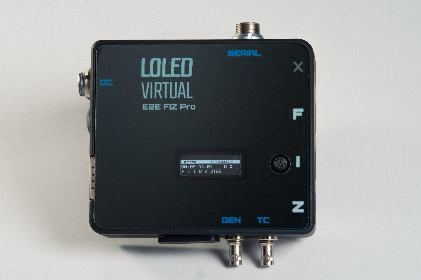 E2E FIZ Pro Lens Metadata Box