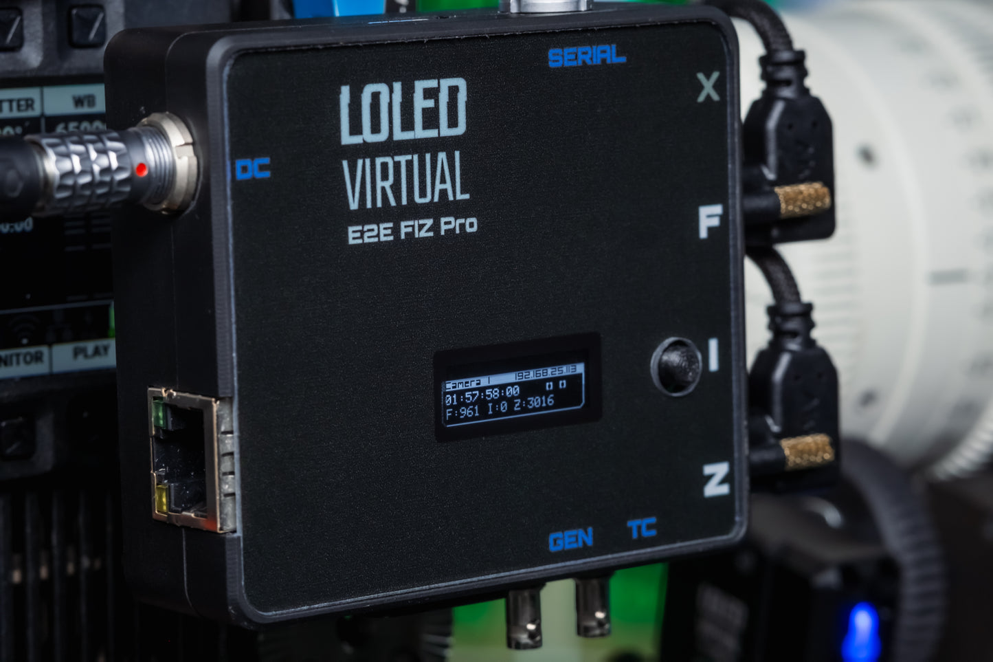 E2E FIZ Pro Lens Metadata Box