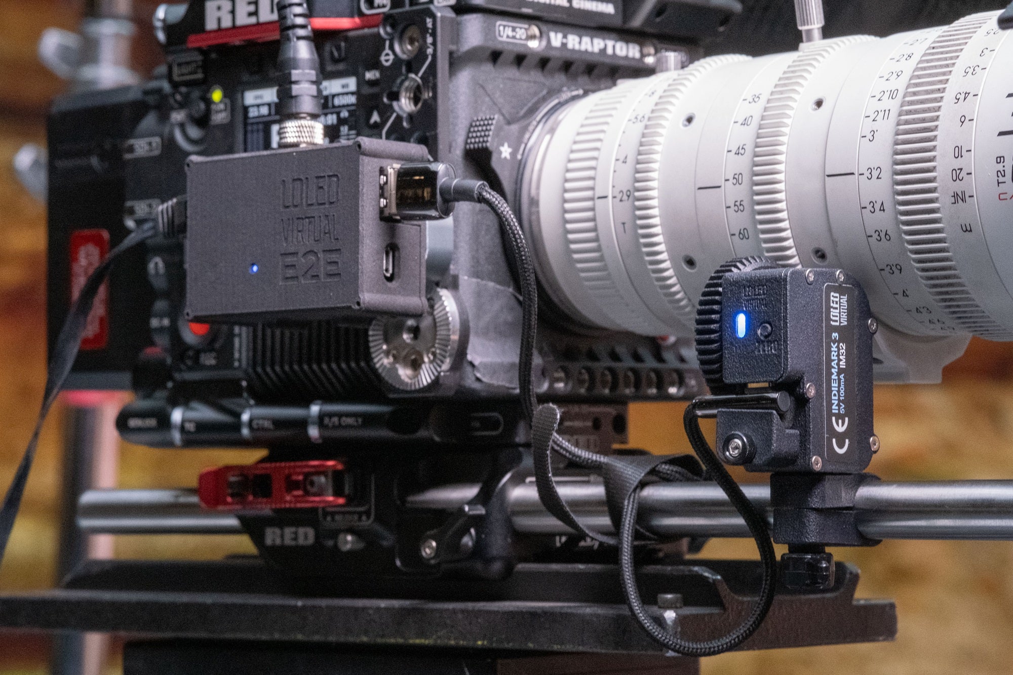 Encoder Lens LOLED | Indiemark 3 Virtual Production Lens Encoder – LOLED Virtual
